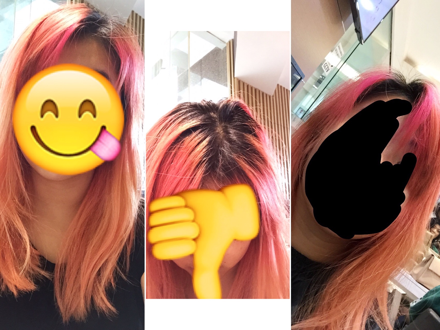 Dyeing Over Pink Hair